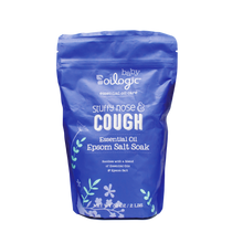 Stuffy Nose & Cough Essential Oil Epsom Salt Soak