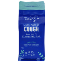 Stuffy Nose & Cough Essential Oil Epsom Salt Soak
