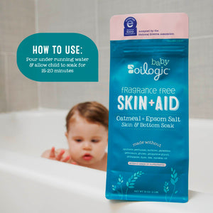 Skin+Aid Oatmeal Epsom Salt Bottom Soak