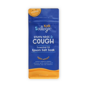 Kids Stuffy Nose & Cough Essential Oil Epsom Salt Soak