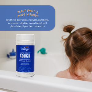 Kids Stuffy Nose & Cough Essential Oil Epsom Salt & Shower Steamer