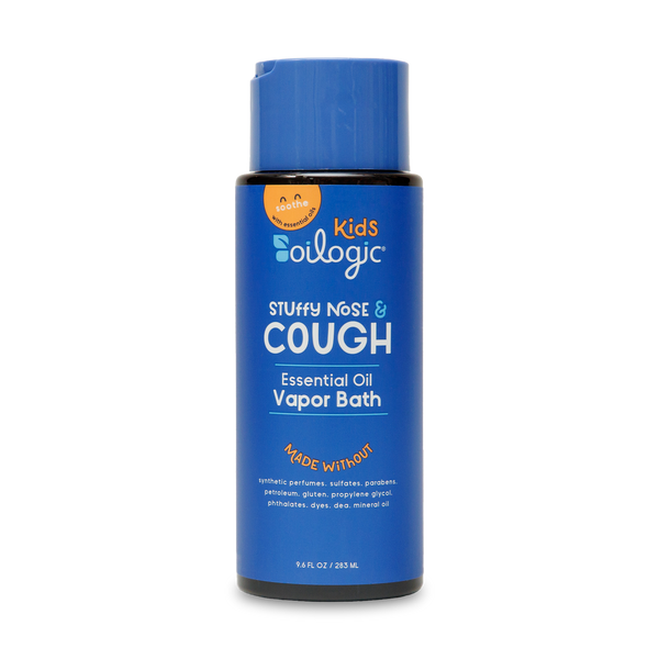 Kids Stuffy Nose & Cough Essential Oil Vapor Bath