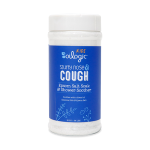 Kids Stuffy Nose & Cough Essential Oil Epsom Salt & Shower Steamer