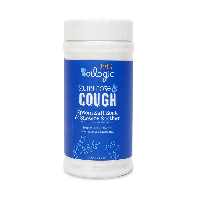 Kids Stuffy Nose & Cough Essential Oil Epsom Salt & Shower Steamer