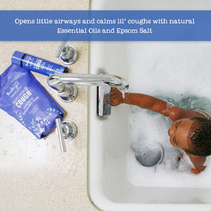 Stuffy Nose & Cough Essential Oil Epsom Salt Soak