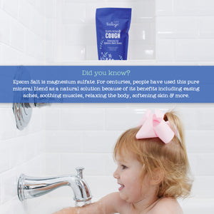 Stuffy Nose & Cough Essential Oil Epsom Salt Soak