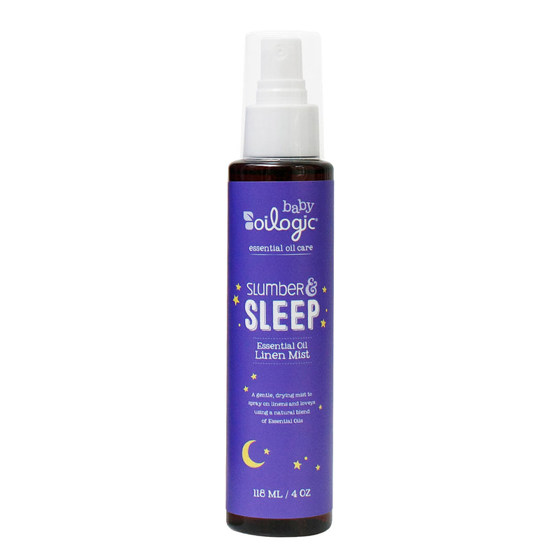 Oilogic Sleep Spray is Safe for Babies | Slumber & Sleep Essential Oil Linen Mist