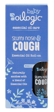 Essential oils for cough in child - Oilogic Cough & Stuffy Nose Baby blend. Best essential oils for babies cold & cough